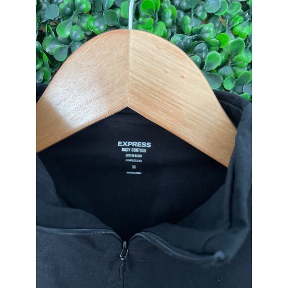 Express Body Contour, Black Bodysuit, Thong Bodysuit, Women’s Size M - Picture 2 of 4